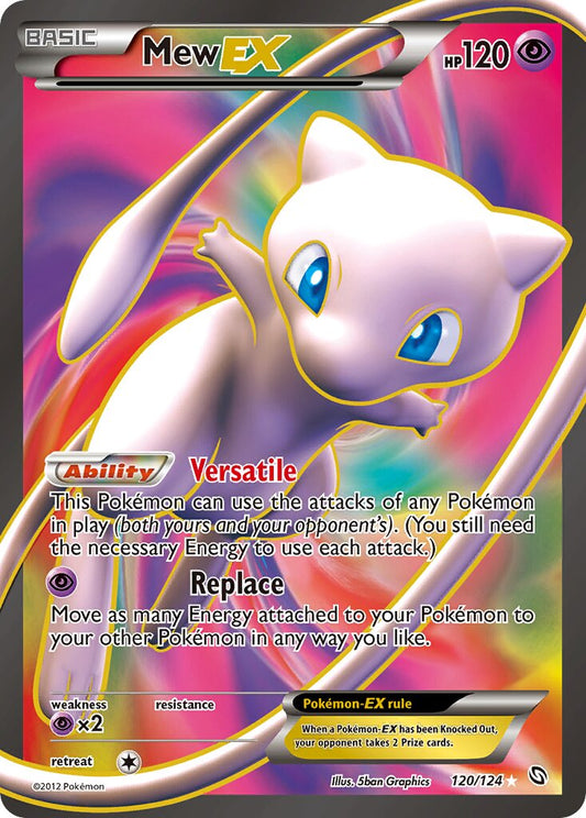 Mew EX - 120/124 - Ultra Rare - NM - Holofoil