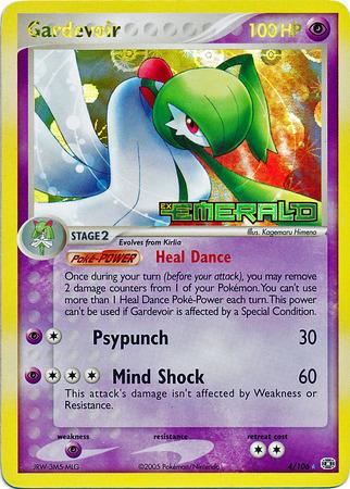 Gardevoir - 4/106 - Holo Rare - LP+/NM - Reverse Holofoil Stamped