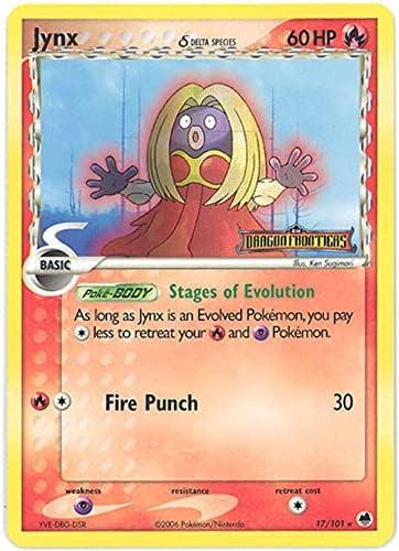 Jynx - 17/101 - Rare - NM - Reverse Holofoil Stamped