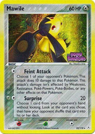 Mawile - 23/110 - Rare - LP+ - Reverse Holofoil Stamped