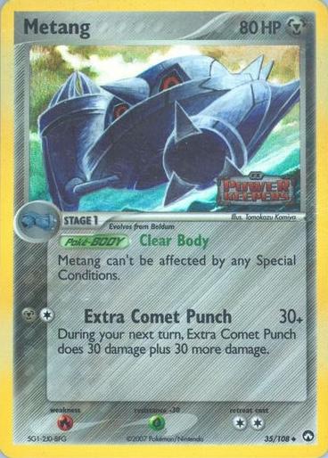 Metang - 35/108 - Uncommon - LP+/NM - Reverse Holofoil Stamped