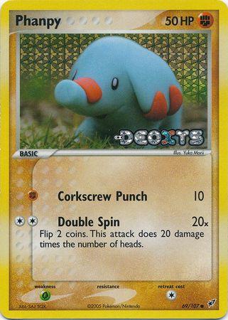 Phanpy - 69/107 - Common - MP - Reverse Holofoil