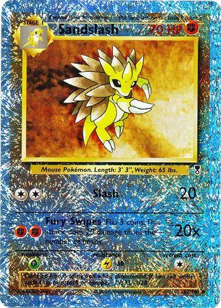 Sandslash - 062/110 - Uncommon - MP+/LP - Reverse Holofoil