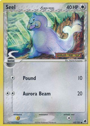 Seel - 62/101 - Common - NM - Reverse Holofoil