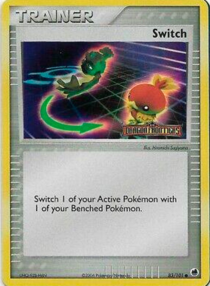 Switch - 83/101 - Common - NM - Reverse Holofoil Stamped
