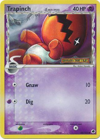 Trapinch - 68/101 - Common - NM - Reverse Holofoil Stamped