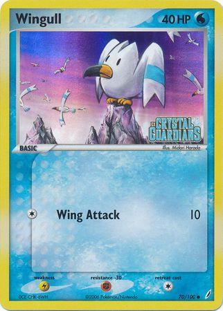 Wingull - 70/100 - Common - LP - Reverse Holofoil Stamped